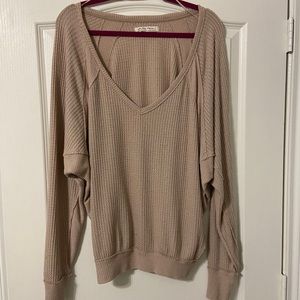 Free People Slouchy Shirt